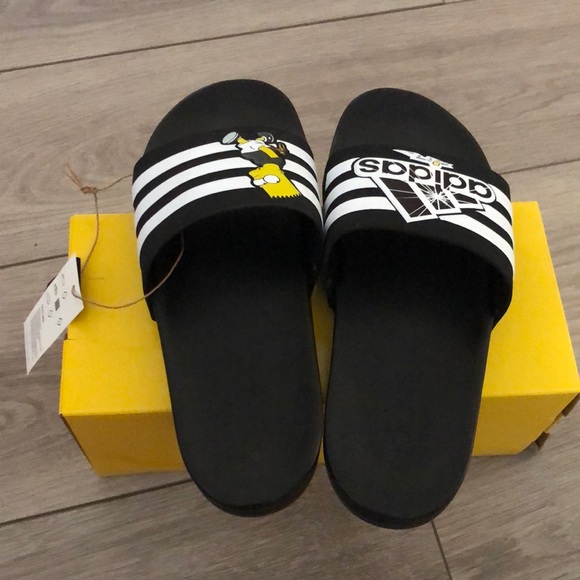 Adidas X The Simpsons Slides - Picture 4 of 5